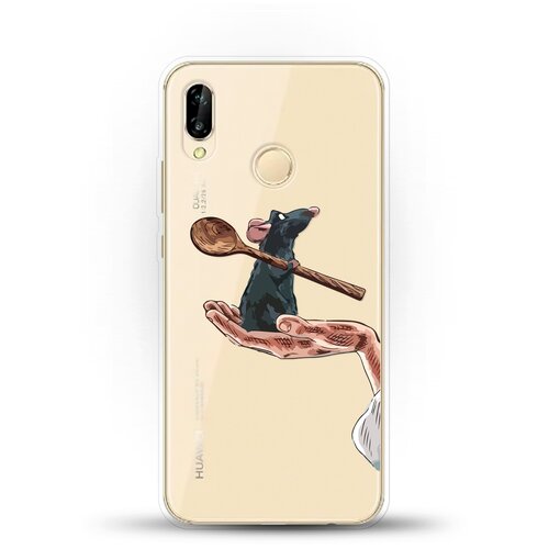 фото Силиконовый чехол реми на huawei nova 3e andy & paul