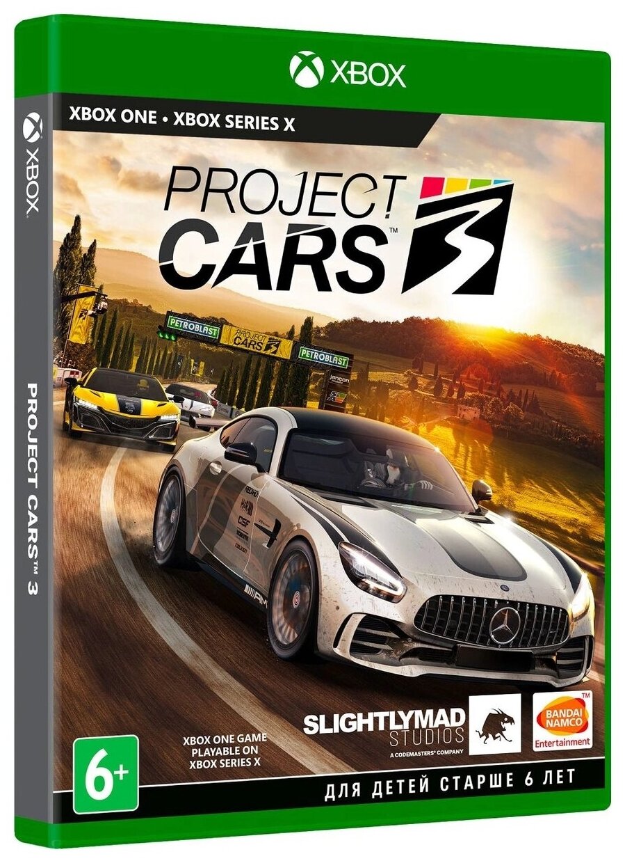 XBOX SERIES/ONE Project Cars 3 (русские субтитры)