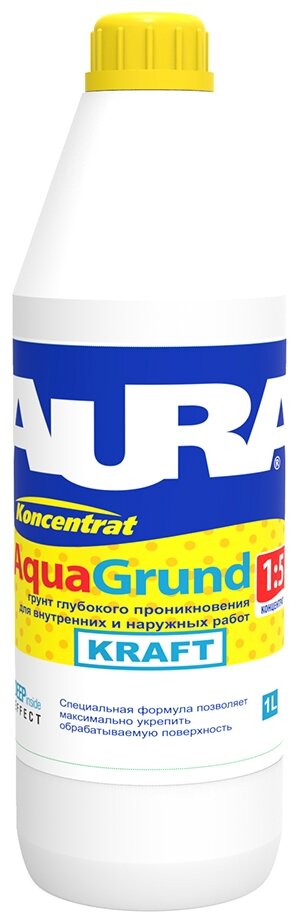 Грунт укрепляющий AURA Aqua Grund Kraft, 1л