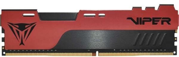 Оперативная память для компьютера 16Gb (1x16Gb) PC4-25600 3200MHz DDR4 DIMM CL18 Patriot Viper 4 Elite ll (PVE2416G320C8)