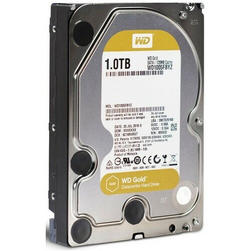 Жесткий диск Western Digital Original 1Tb HDD(WD1005FBYZ) жесткий диск western digital original red pro 16tb wd161kfgx