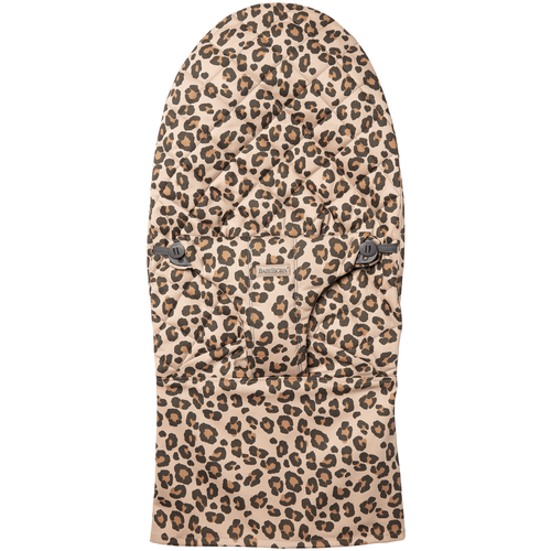 фото Чехол babybjorn extra fabric seat for bouncer bliss cotton, beige/leopard