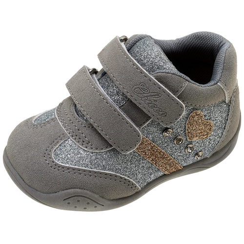 фото Детская обувь: кеды chicco кроссовки chicco gianella для девочек, размер 190, цвет серый