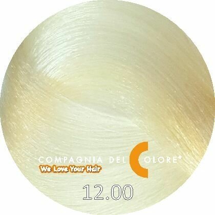12.00 COMPAGNIA DEL COLORE Чрезвычайно светлый блондин натуральный краска для волос 100 мл оригинал