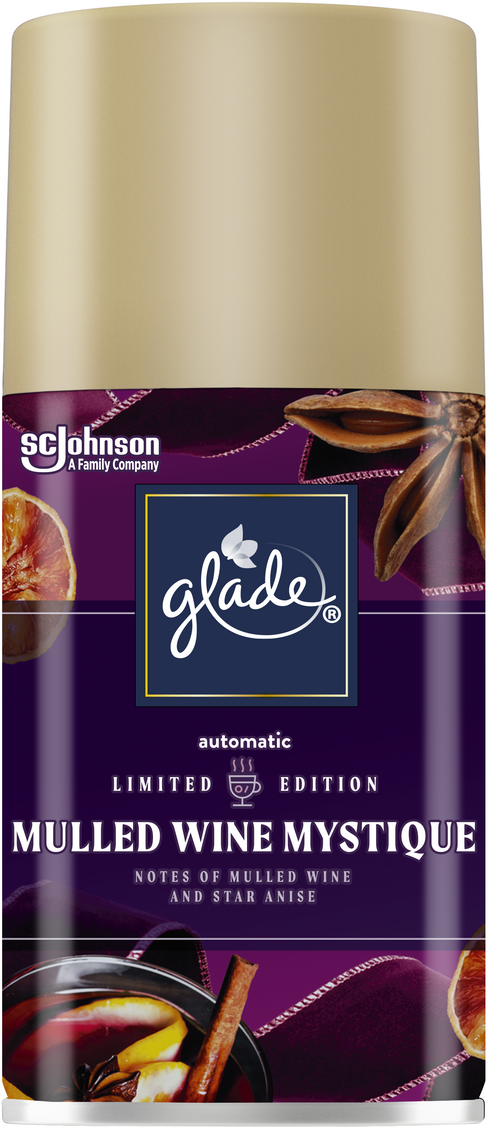 Glade освежитель воздуха Limited Edition сменный баллон для автоматического освежителя аэрозоль Глинтвейн 269 мл