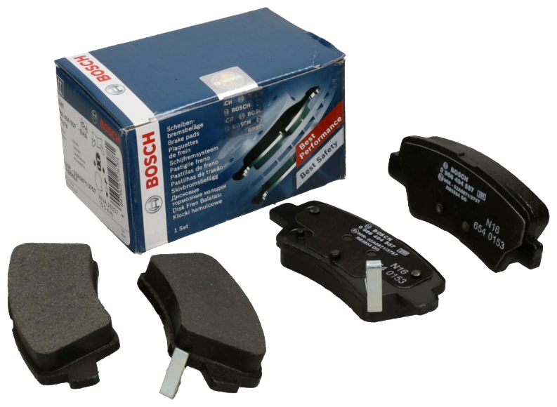 Дисковые тормозные колодки задние BOSCH 0986494557 (1 шт.)