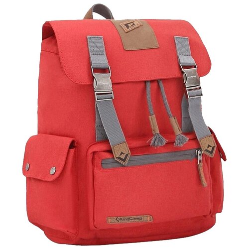 фото Городской рюкзак kingcamp yellowstone 15, dark red