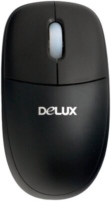 Беспроводная компактная мышь Delux DLM-371G Black USB