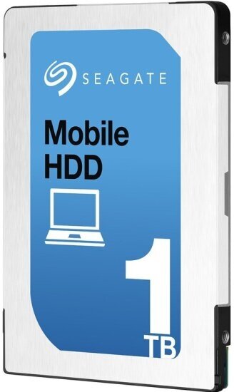 Жесткий диск 2.5" Seagate Mobile 1 ТБ, SATA III, 128 Mb, 5400 rpm (ST1000LM035)