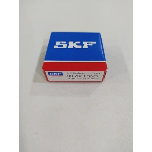 Подшипник SKF NU 202 ECP/С3 цилиндрический роликовый 15*35*11/0,05