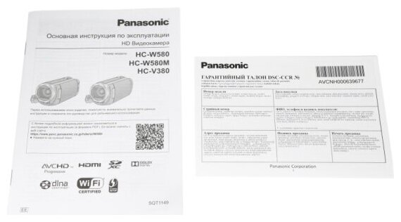 Видеокамера Panasonic HC-V380