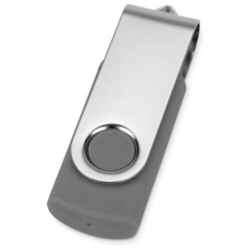 Флеш-карта USB 2.0 16 Gb Квебек, серый