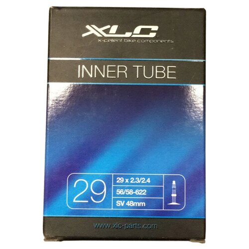 Xlc Камера XLC 29 х 2.3/2.40 SV (291400), цвет Черный камера велосипедная xlc inner tube 14 x 1 3 8 37 44 288 305 dv 32mm