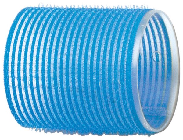 Бигуди-липучки Dewal голубые, 55 мм, 6 шт/уп R-VTR15