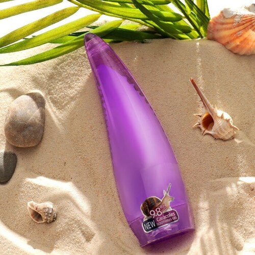 Многофункциональный гель для лица и тела Алоэ вера с экстрактом улитки 406₽