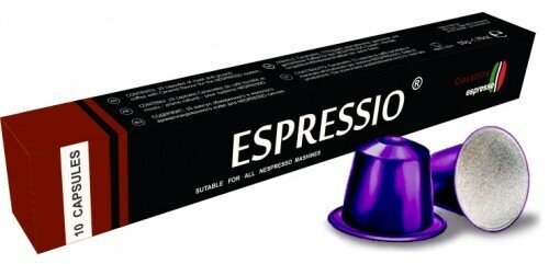 Кофе в капсулах Espressio Ciocattino (шоколад) (система Nespresso) 10шт