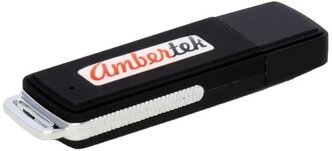 Диктофон Ambertek VR105 8GB черный