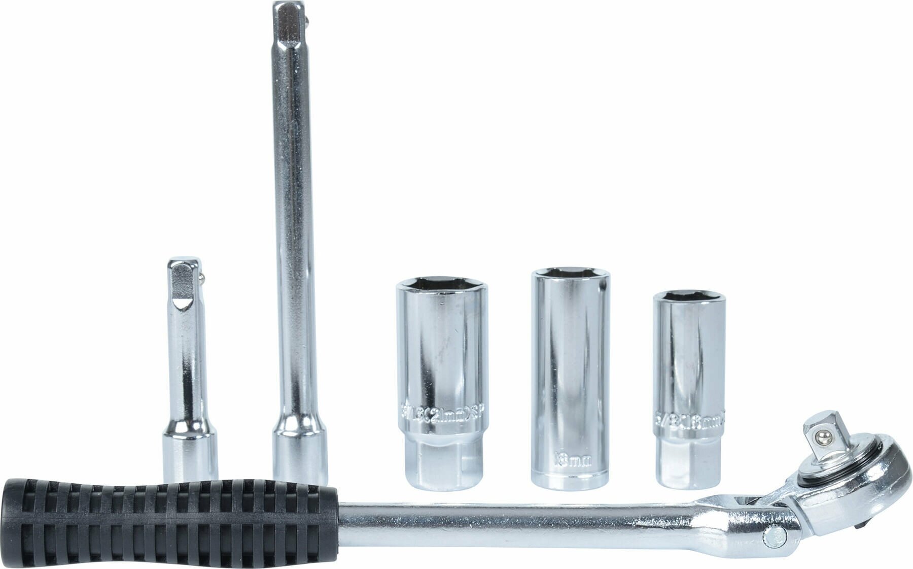 Набор свечных ключей инструмент для свечей зажигания Craft-Meyer 3/8" 6 предметов 16/18/21 мм