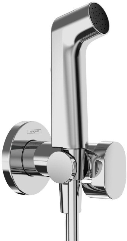 Гигиенический душ Hansgrohe S 1 jet EcoSmart+ со смесителем (внешняя часть) хром 29232000