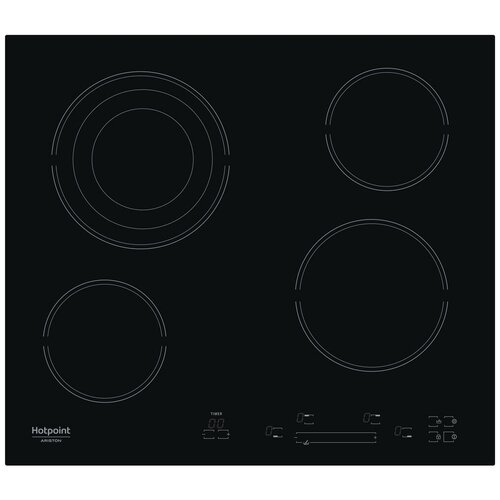 Электрическая варочная панель Hotpoint HR 607 IN, черный электрическая варочная панель hotpoint hr 607 in черный