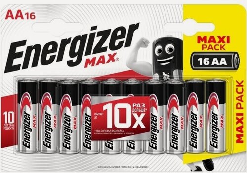 Изображение товара Элемент питания Energizer Max LR6 AA бл 16