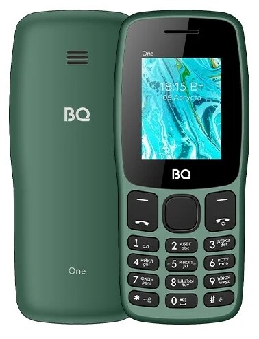 Телефон BQ 1852 One Темно-Зеленый
