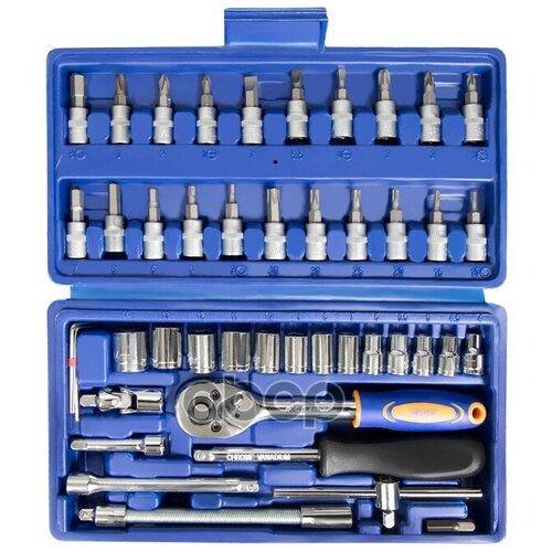 Набор Инструмента 46 Предметов Helfer 1/4