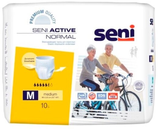 Впитывающие трусы Seni Active Normal Medium 10 шт