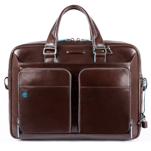 Сумка мессенджер PIQUADRO Blue Square CA2849B2/BLU2, коричневый сумка мессенджер textura повседневная внутренний карман бежевый