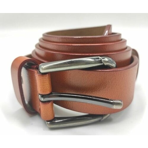 фото Ремень bental, натуральная кожа, металл, для женщин, размер 110, длина 110 см., горчичный