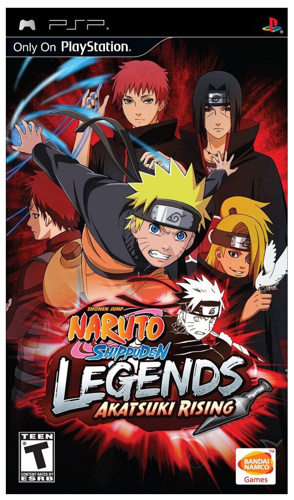 Игра для PlayStation Portable Naruto Shippuden: Legends Akatsuki Rising