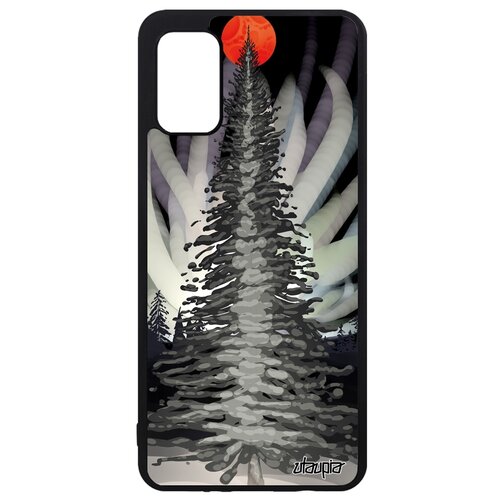 фото Чехол на телефон samsung galaxy a41, "зимняя ель" снег зима utaupia