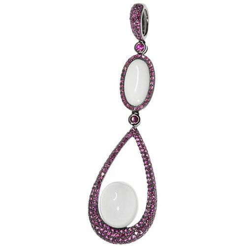 фото Подвеска element47, серебро, 925 проба, агат синтетический