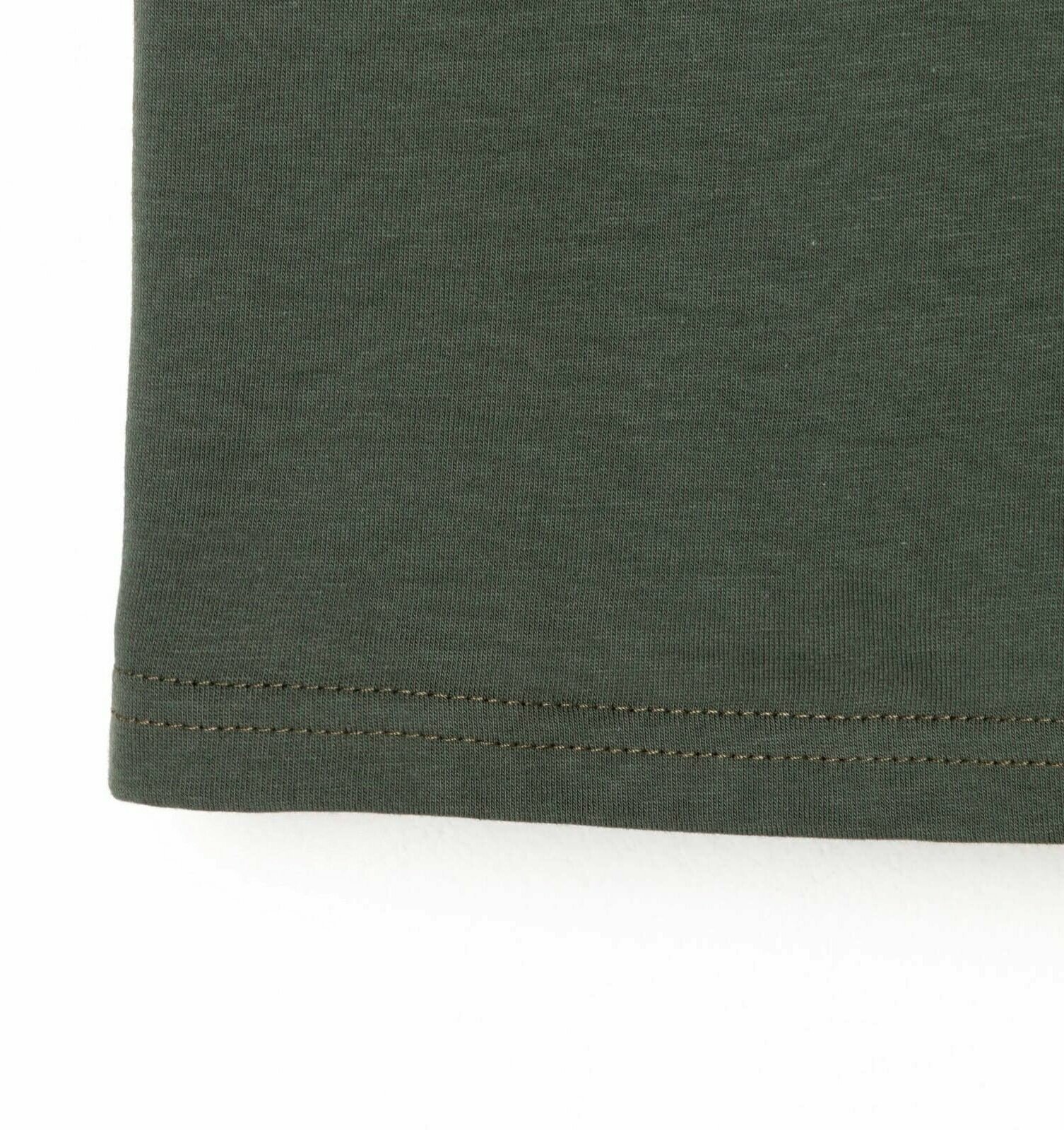 Пижама Kaftan, шорты, футболка, размер 52, зеленый - фотография № 10