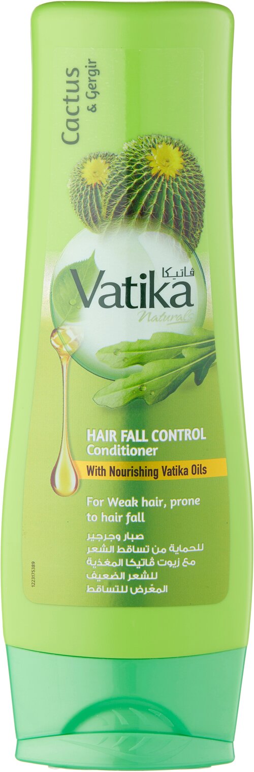 Vatika кондиционер Naturals Cactus & Gergir Контроль выпадения волос, 200 мл