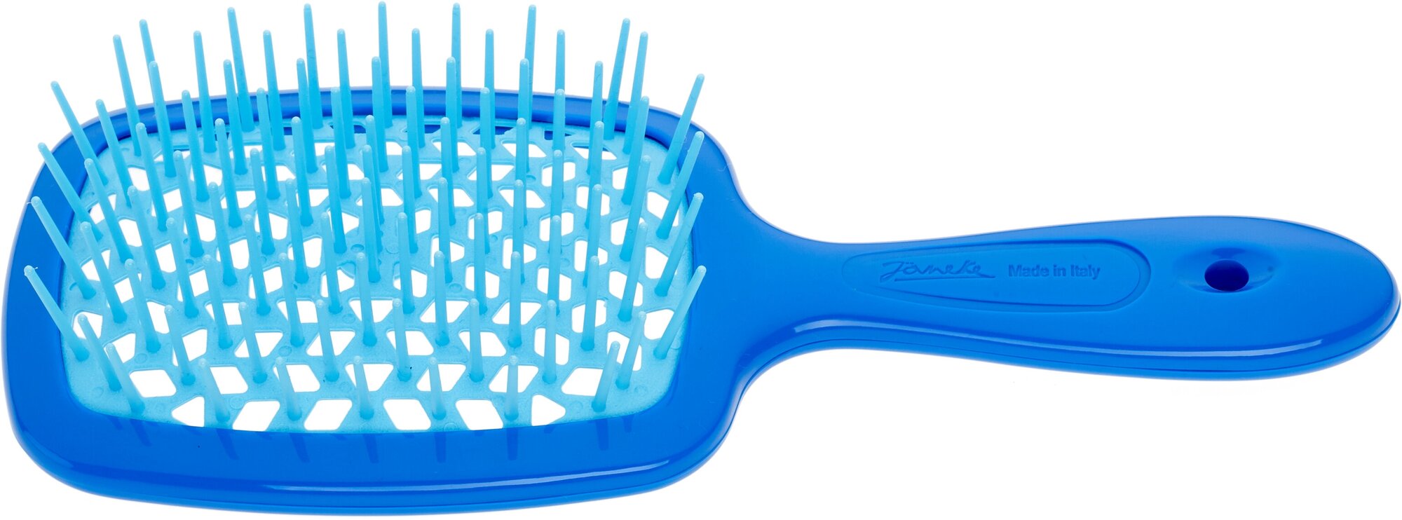 Janeke SUPERBRUSH Щетка для волос, 86SP226BTU, синий/бирюзовый, 20,3x8,5x3,1 см