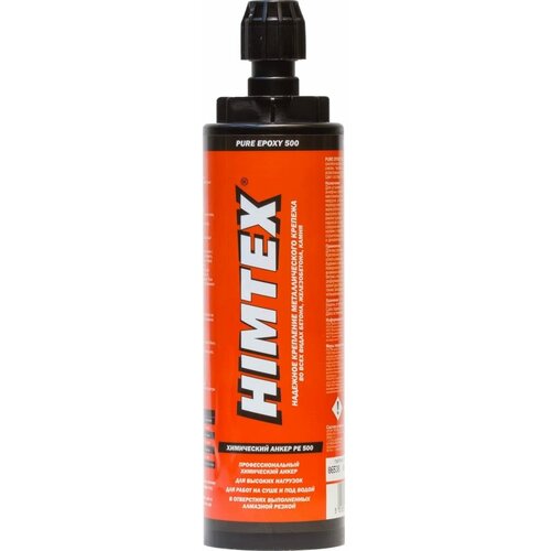 Химический анкер для тяжелых нагрузок HIMTEX PURE EPOXY 500 химический анкер для тяжелых креплений 500 v4 500 мл