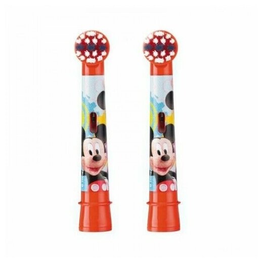 Сменные насадки Oral-B Kids Mickey Mouse, 2 шт EB10S-2 - фотография № 2