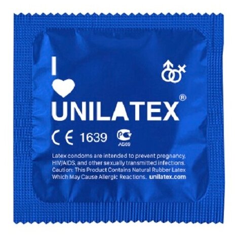 Unilatex / Презервативы Unilatex Ribbed3 шт, Поверхность с кольцами.