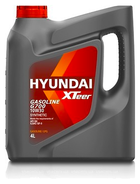HYUNDAI XTeer Xteer Gasoline G700 10w30_sn_4l