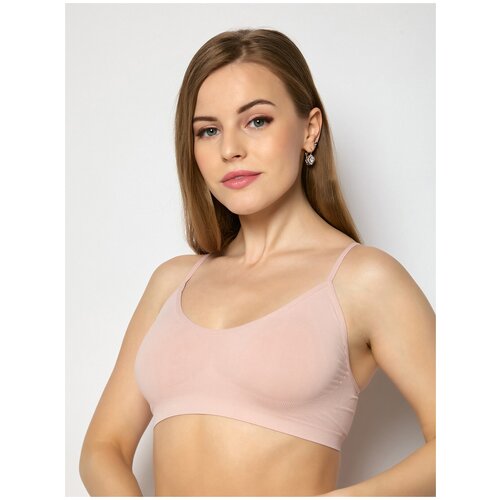 фото Топ seamlessflex, размер 4l-48, розовый