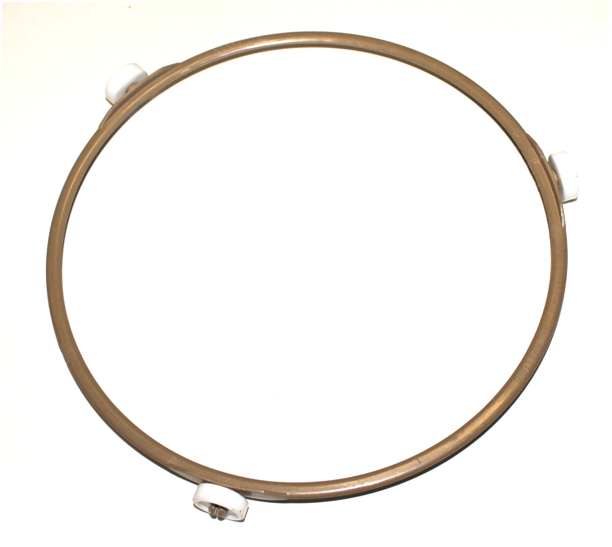 фото Кольцо для тарелки СВЧ (микроволновой печи), универсальное. Диаметр кольца 190мм. Диаметр колесиков 12-14мм