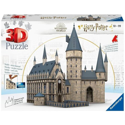 3D пазл Ravensburger Замок Хогвартс, 540 деталей 112593