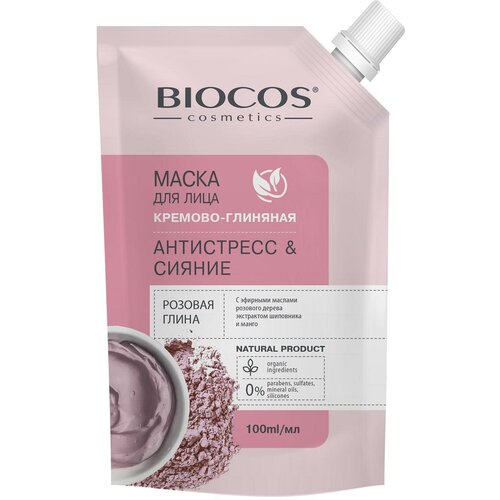 Маска для лица Biocos на основе розовой