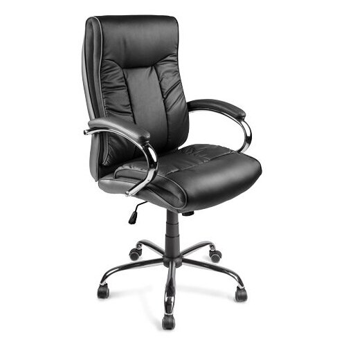 фото Кресло тм дэфо hovard экокожа, черный