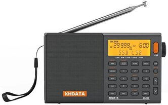Цифровой всеволновый радиоприемник XHDATA D-808 black