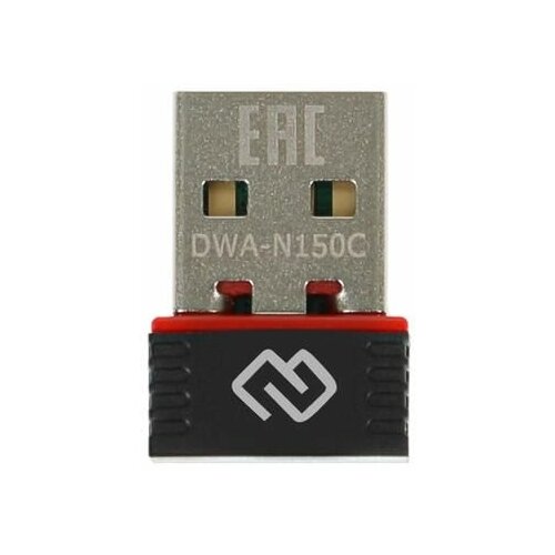 Сетевой адаптер Wi-Fi Digma DWA-N150C portable mini wifi usb adapter 150mbps wi fi chipset mt7601 for pc usb 2 0 ethernet wifi dongle 2 4g network card wi fi receiver