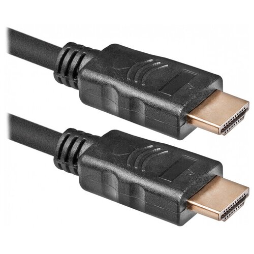 Кабель Defender HDMI - HDMI PRO 2.0, 15 м, 1 шт., черный кабель defender hdmi hdmi pro 2 0 15 м 1 шт черный