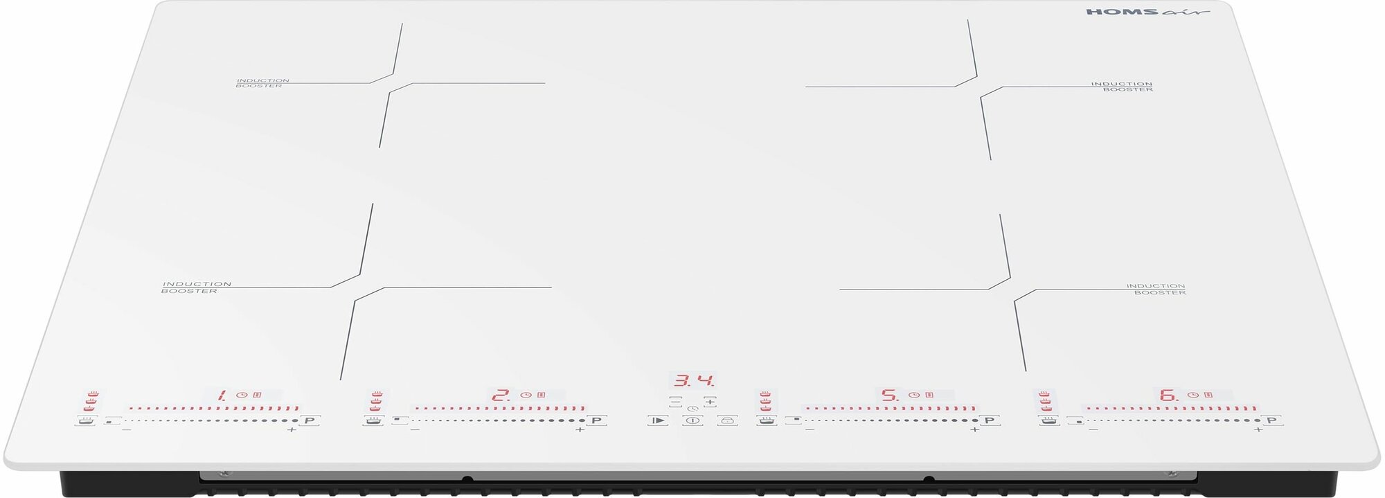 Индукционная варочная панель HOMSair HIC64SWH белый