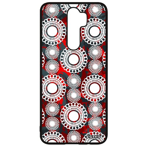 фото Чехол на телефон redmi note 8 pro, "кружевной узор" цветочный капля utaupia